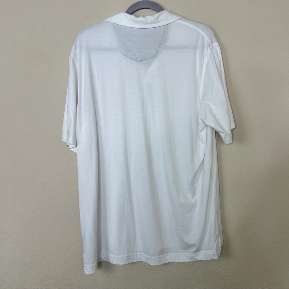 Robert Graham White Polo Size L - Picture 4 of 7